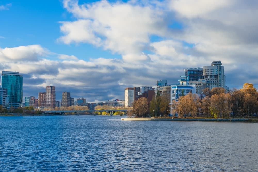 Bucharest skyline
